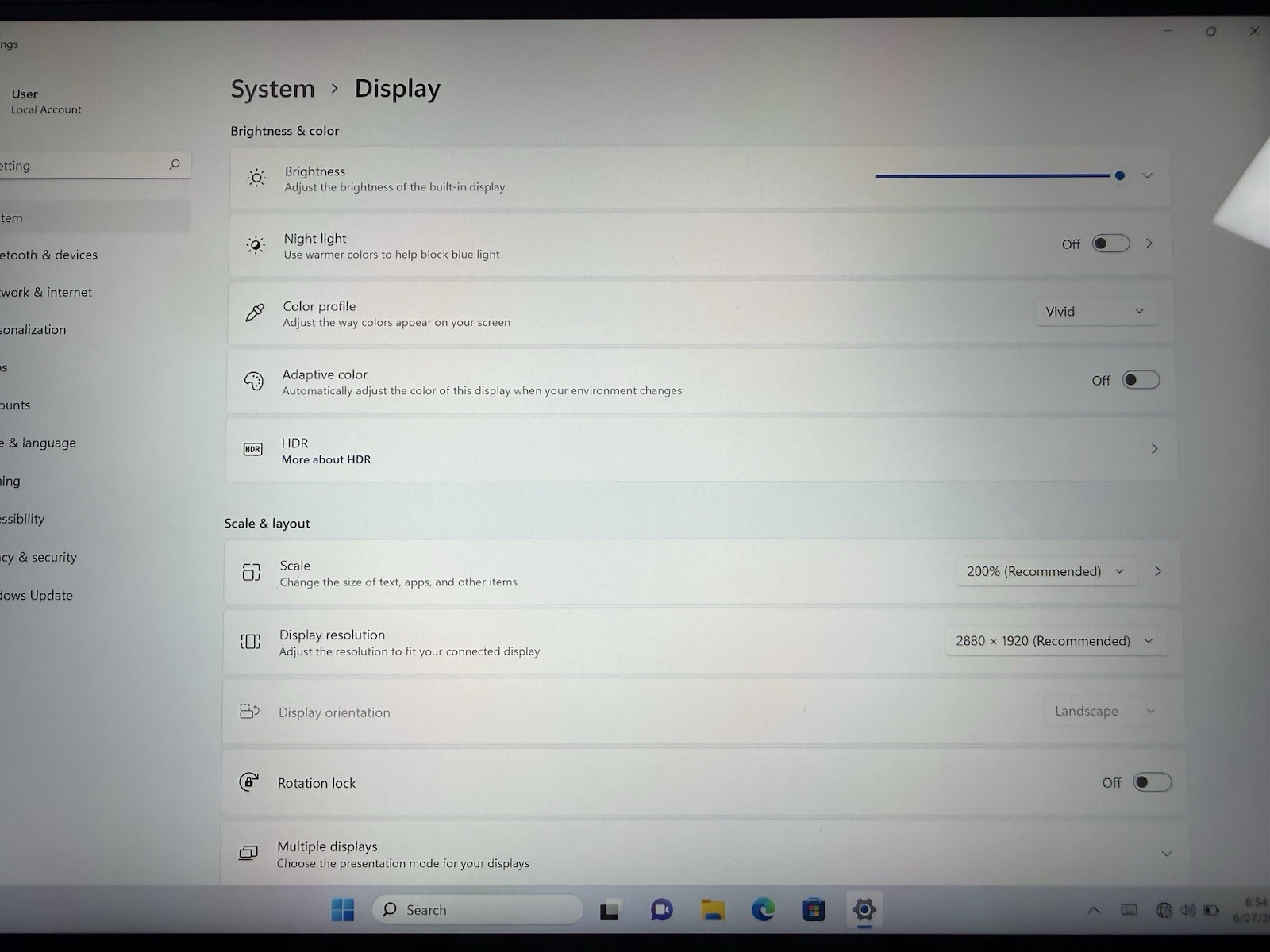 Microsoft Surface Pro 8 (1982) i5-1145G7 – 16GB RAM – 256GB 120Hz – Win 11 Pro