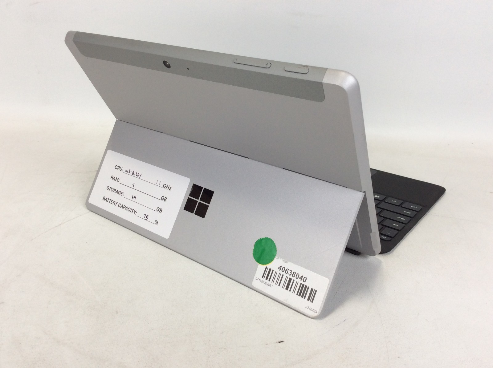 Microsoft Surface Go 2 1926 m3-8100Y 1.1GHz 4GB RAM 64GB ^