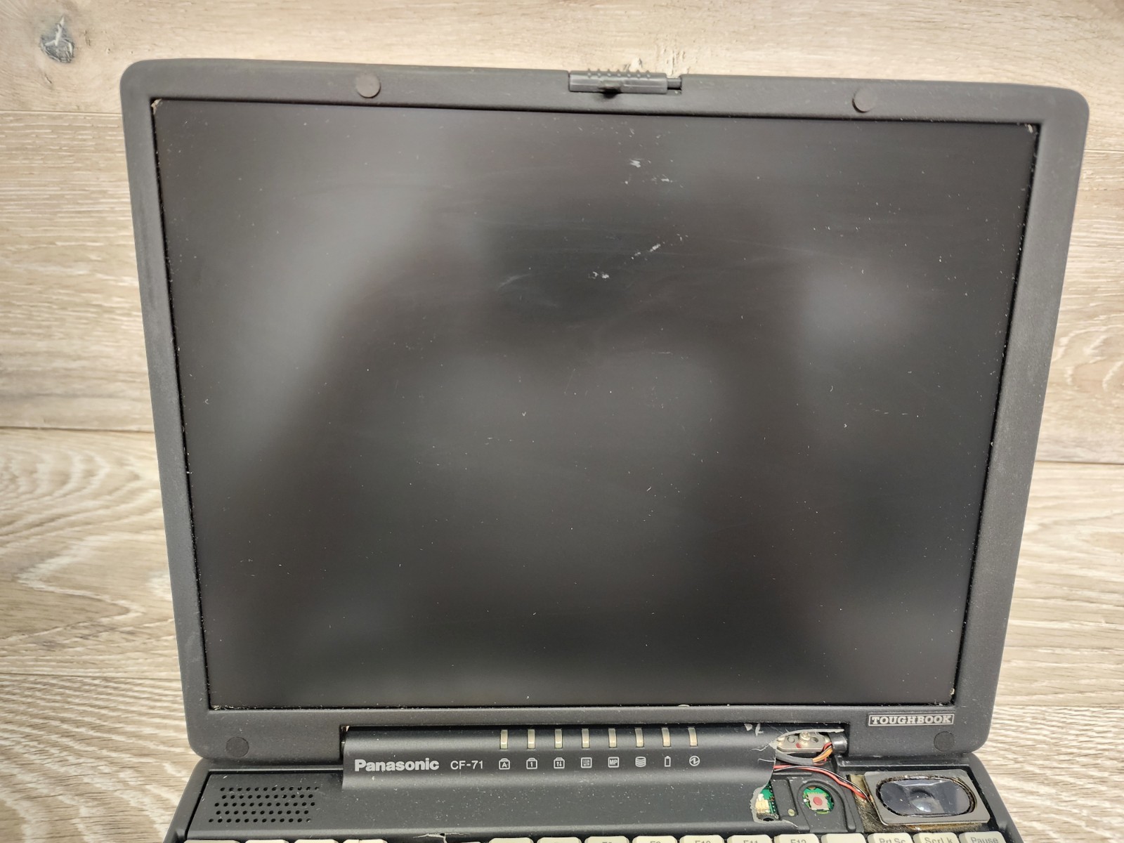 Panasonic Toughbook CF-71 Laptop PC Intel Pentium III NO HDD AS IS READ #H