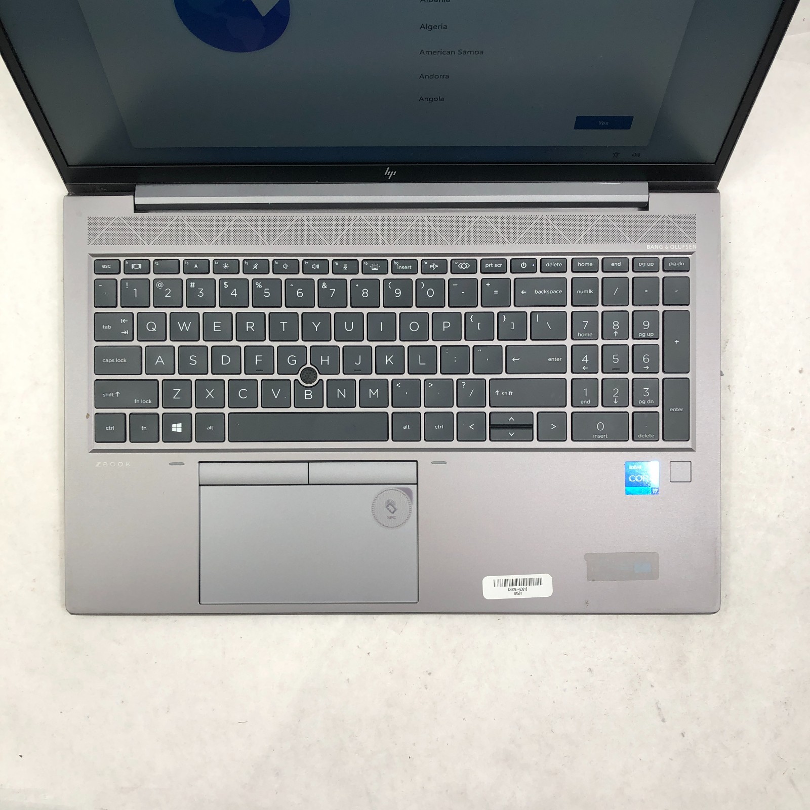 HP ZBook Firefly 15 G8 Mobile Workstation i7-1165G7 16GB RAM 256GB SSD Win 11