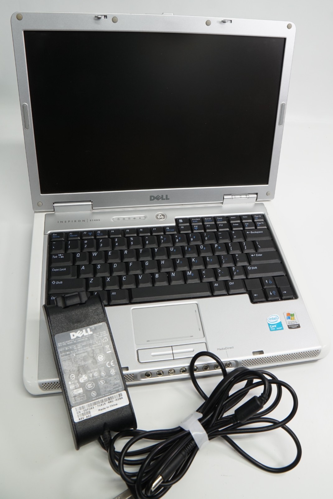 Dell Inspiron E1405 Intel T2350 Core 2 Duo 1.66GHz 2GB Ram, 80GB HD DVD Win XP 3