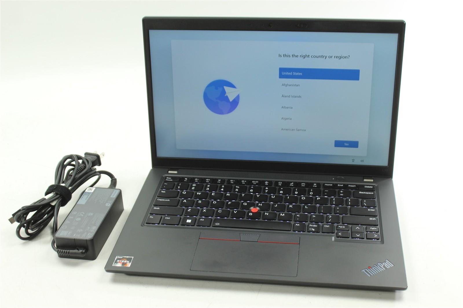 Lenovo ThinkPad L14 Gen 4 14″ Ryzen 5 Pro 7530U 2.0GHz 256GB SSD 16GB RAM W11H