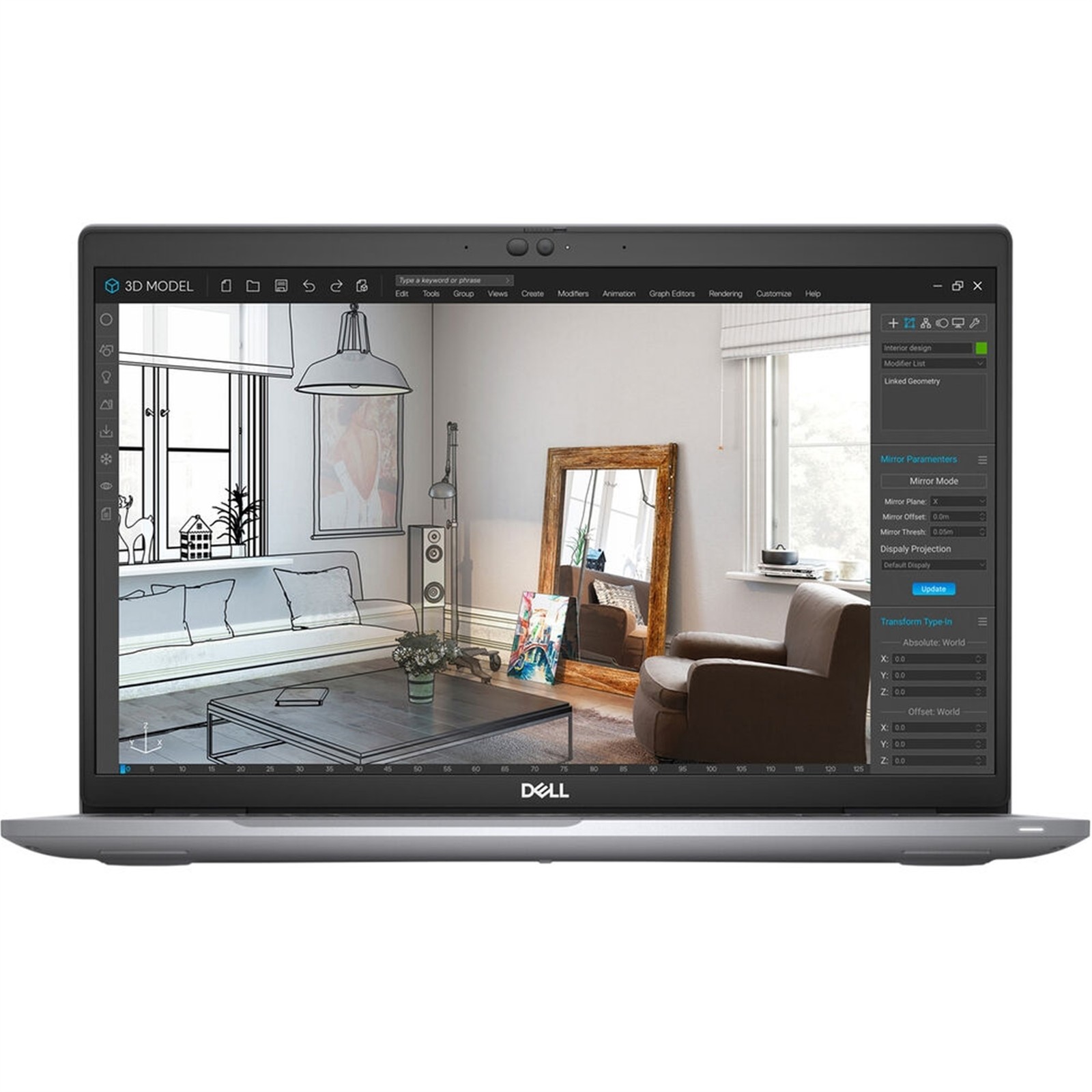Dell Precision 3560 15.6″ 32GB 512GB, Silver
