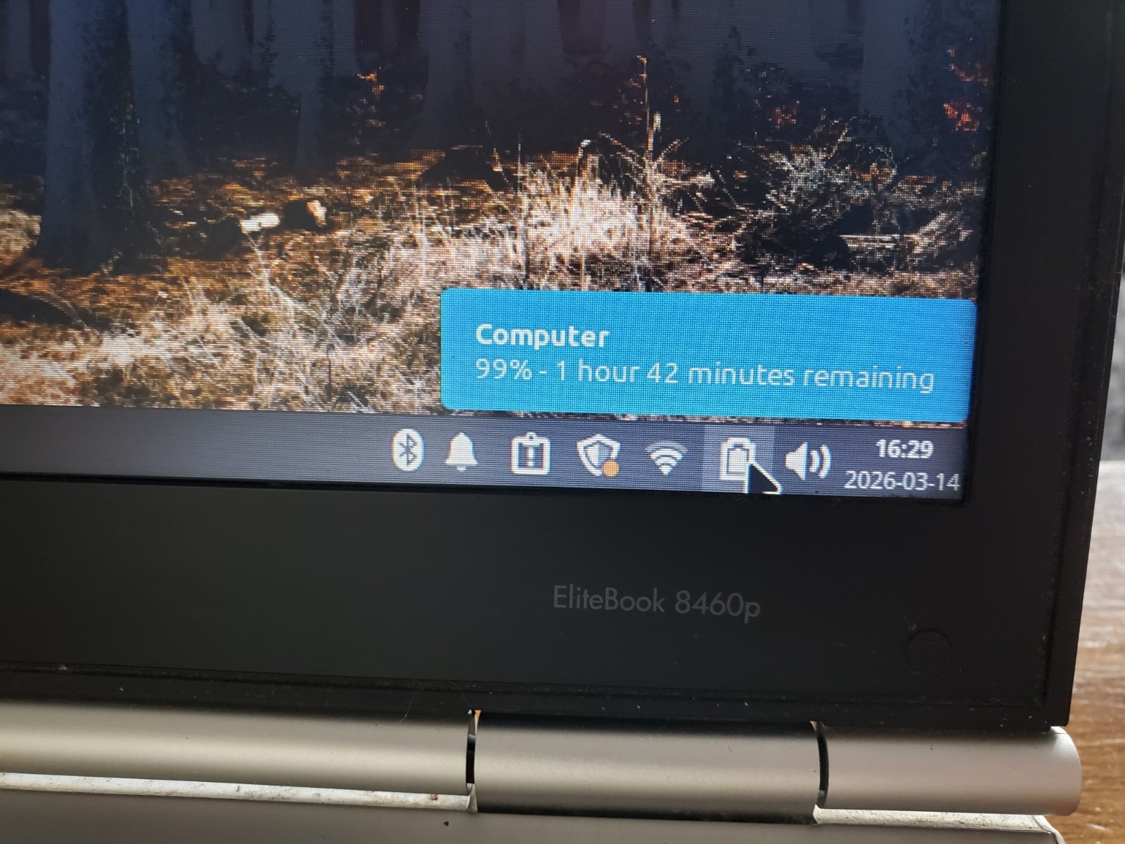 HP Elitebook 8460p Laptop – i5-2450M, 64gb SSD, 8gb RAM.