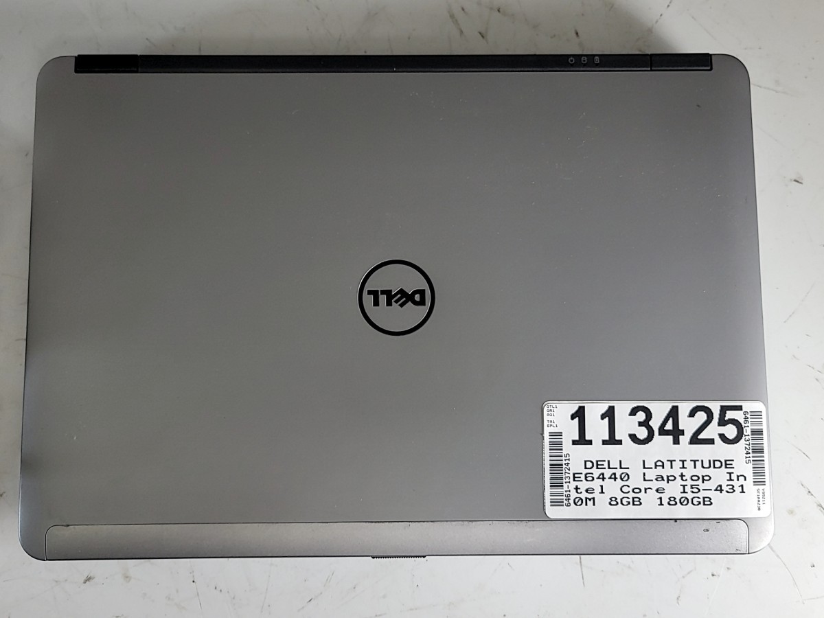 DELL LATITUDE E6440 Laptop Intel Core I5-4310M 8GB 180GB