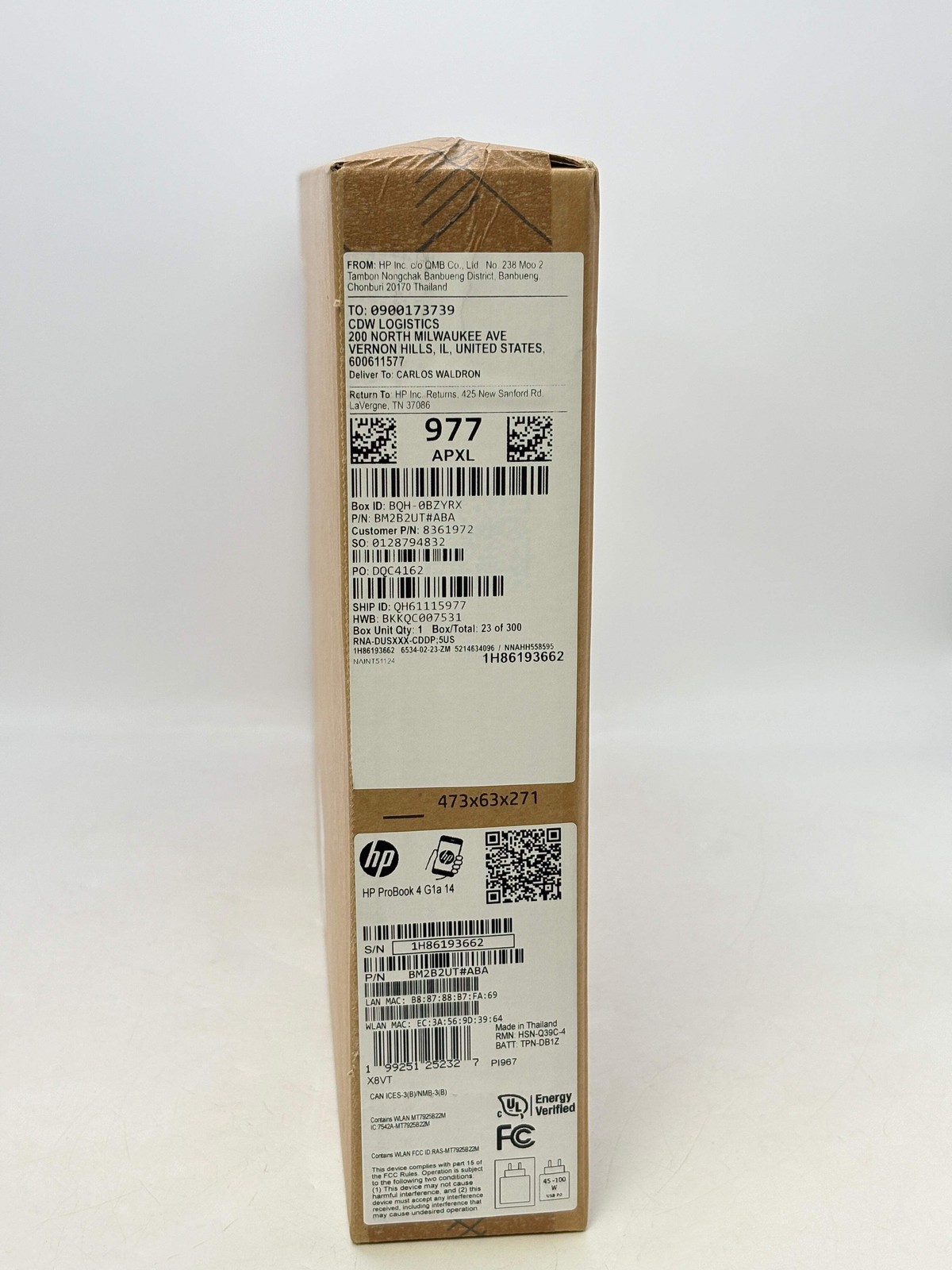 HP ProBook 4 G1a 14″ Ryzen 7 250 16GB RAM 512GB SSD New In Box