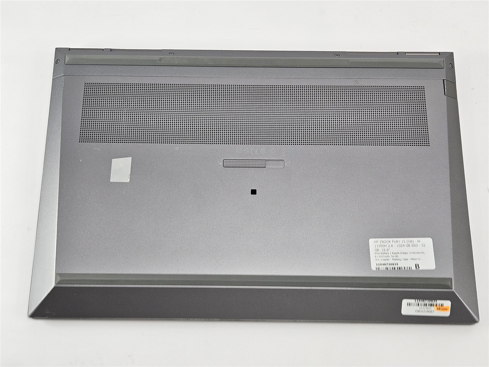 HP ZBook Fury 15 G8 32GB 1TB SSD i9-11950H 15.6″ Mobile Workstation Grade B