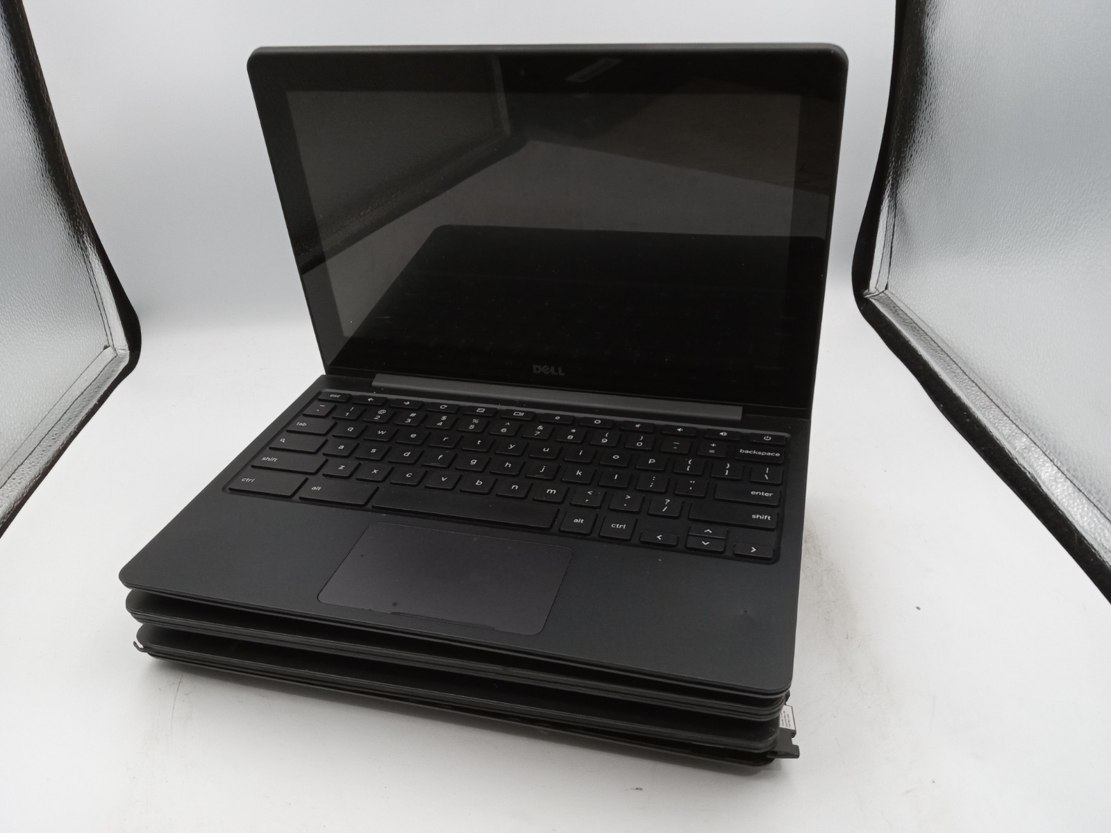 Lot of 3 – Dell Chromebook 11 CB1C13 – FOR PARTS / REPAIR – VARIOUS ISSUES -RR