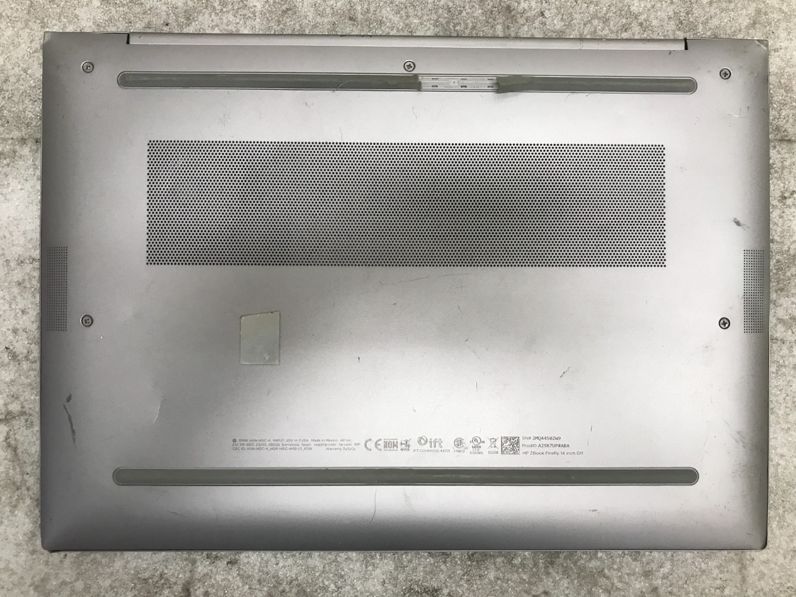 Lot Of 4 / HP ZBook Firefly 14 G11 / Intel Core Ultra 5 135H / No RAM / No SSD