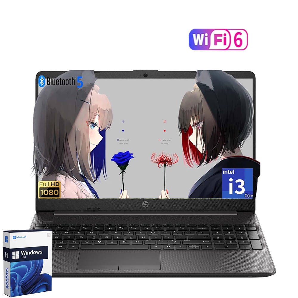 HP 250R G9 Business Laptop,15.6″FHD i3-1315U,UpTo 64GB RAM 2TB SSD