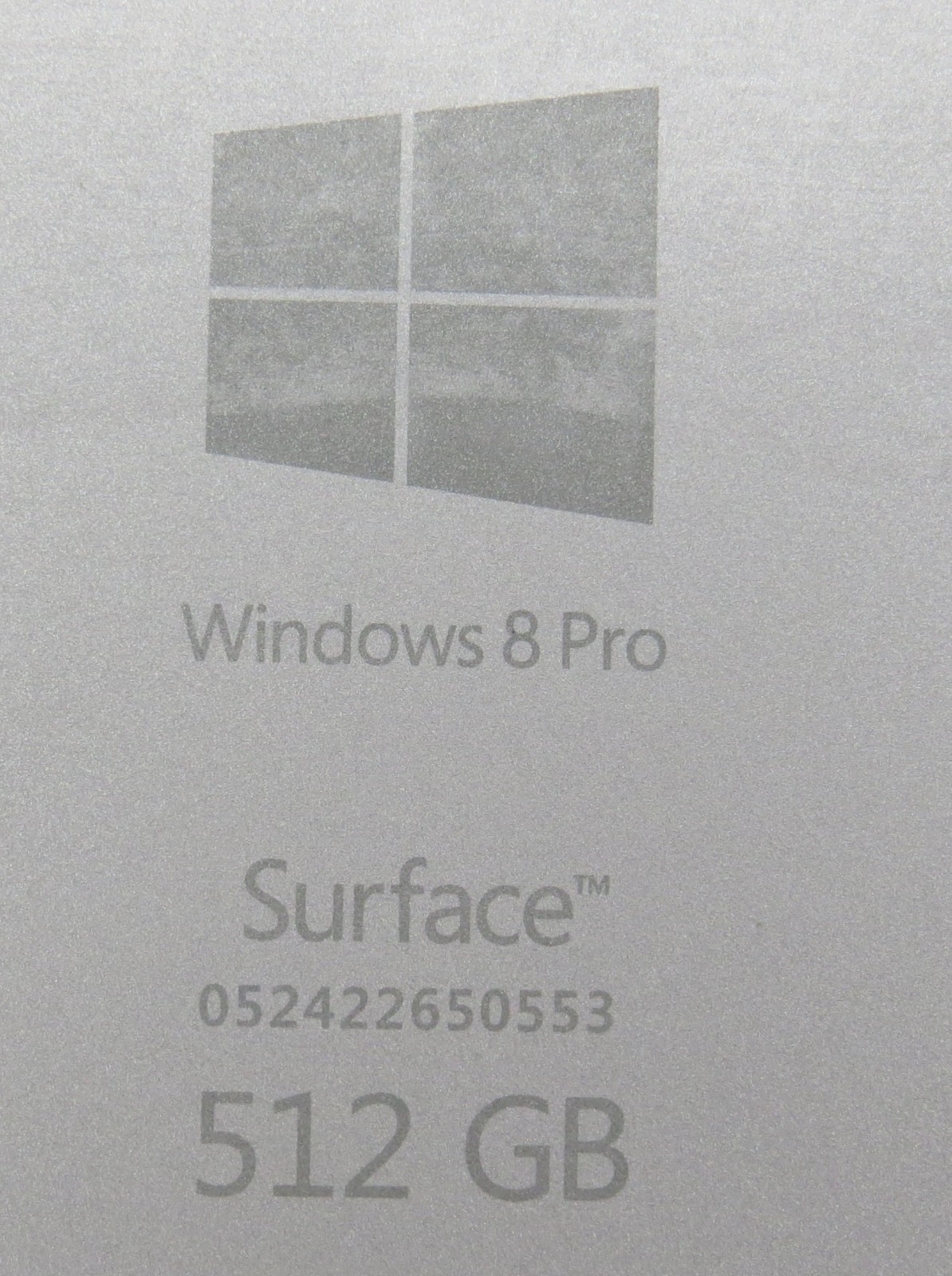 Microsoft Surface Pro 3 | i7-4650U @ 1.7 | 8GB RAM | 512GB SSD | No OS