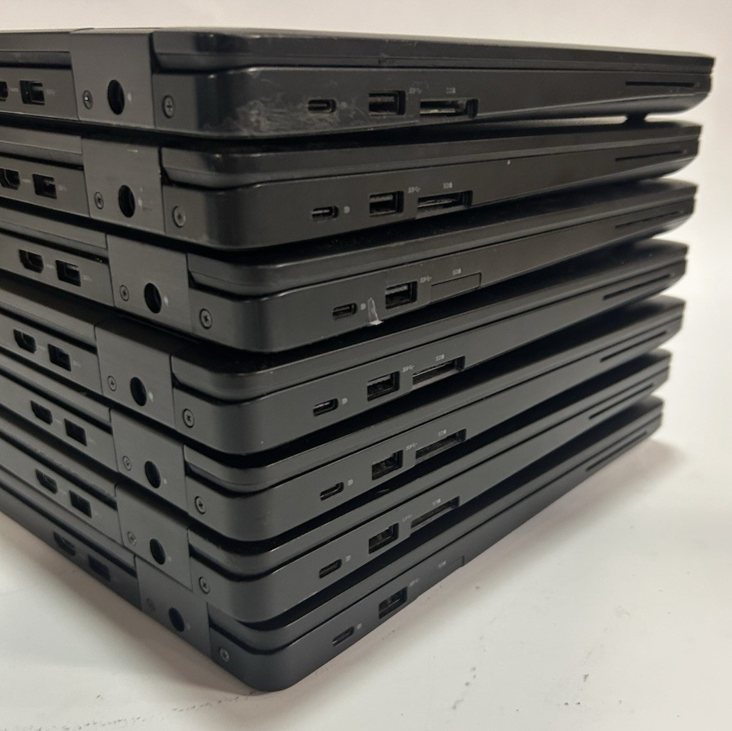 LOT OF 7 Dell Latitude 5580 & 5590 Laptops Intel i5-7300U – 8GB – 256GB – W11P
