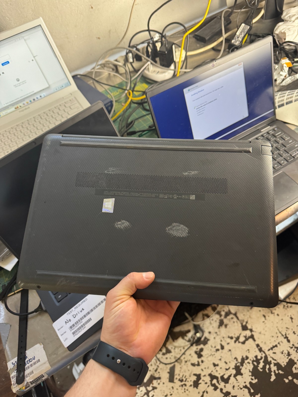 HP 255 G8 AMD Ryzen 3 3250 256GB SSD 8GB RAM Laptop For Repair #5636