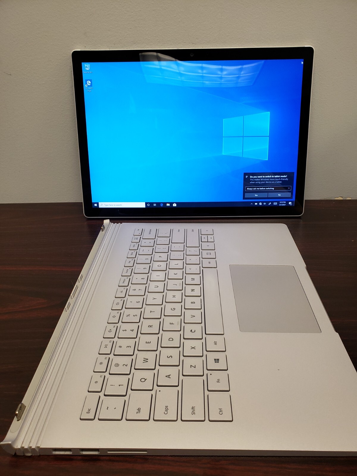 Microsoft Surface Book 2 laptop w/power adapter