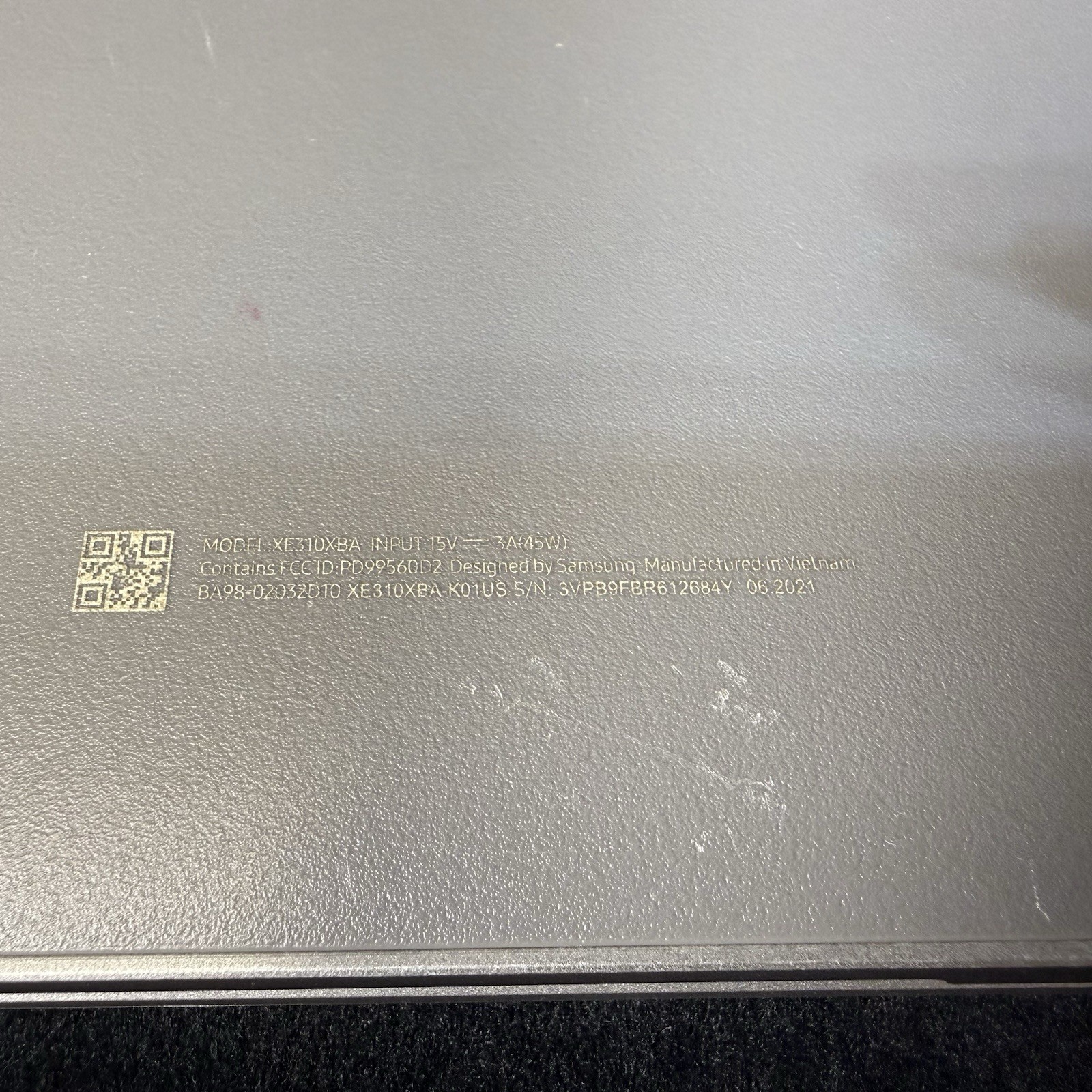 SAMSUNG XE310XBA Chromebook 4 11.6″ Intel Celeron N4000 32GB Storage | W/Case