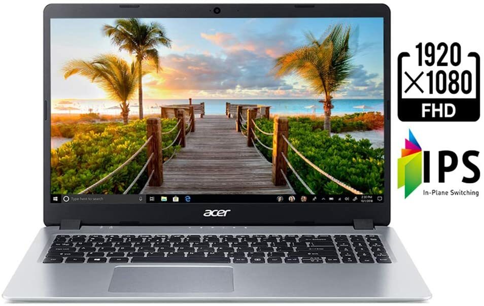 ACER THIN & LIGHT LAPTOP 15.6” 1080P Full-HD AMD RYZEN 3.50GHz 4GB Ram 128GB SSD