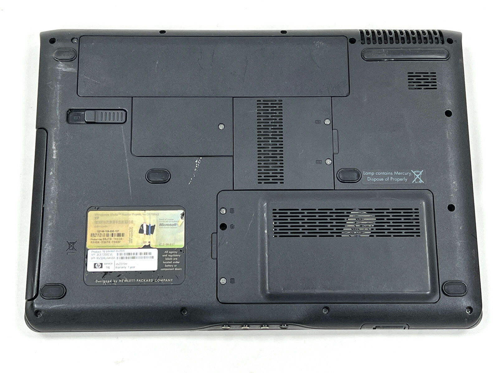 HP Pavilion dv2315nr 14.1″ Laptop for Parts/Repair *Screen Won’t Power On* READ