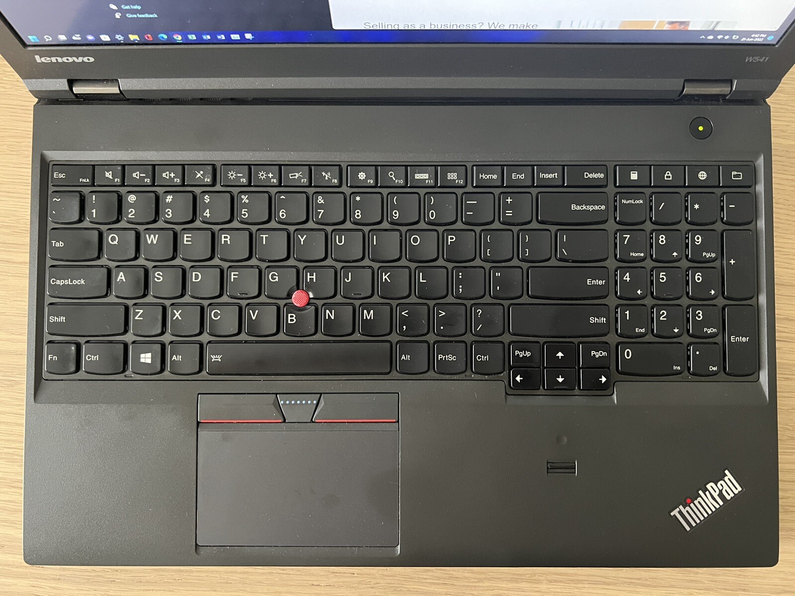 Lenovo ThinkPad W541 15.6″ i7-4810MQ 2.80GHz 16 GB RAM 250GB SSD + 500 SSD Data