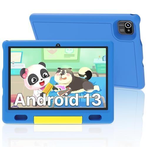 Maxsignage 10.1 Android 13 Kids Tablet,Ages 6-12