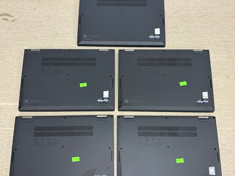 5x Lenovo ThinkPad X13 Yoga Gen 2 Touch i5-1135G7 16GB 256GB SSD Win11Pro Laptop