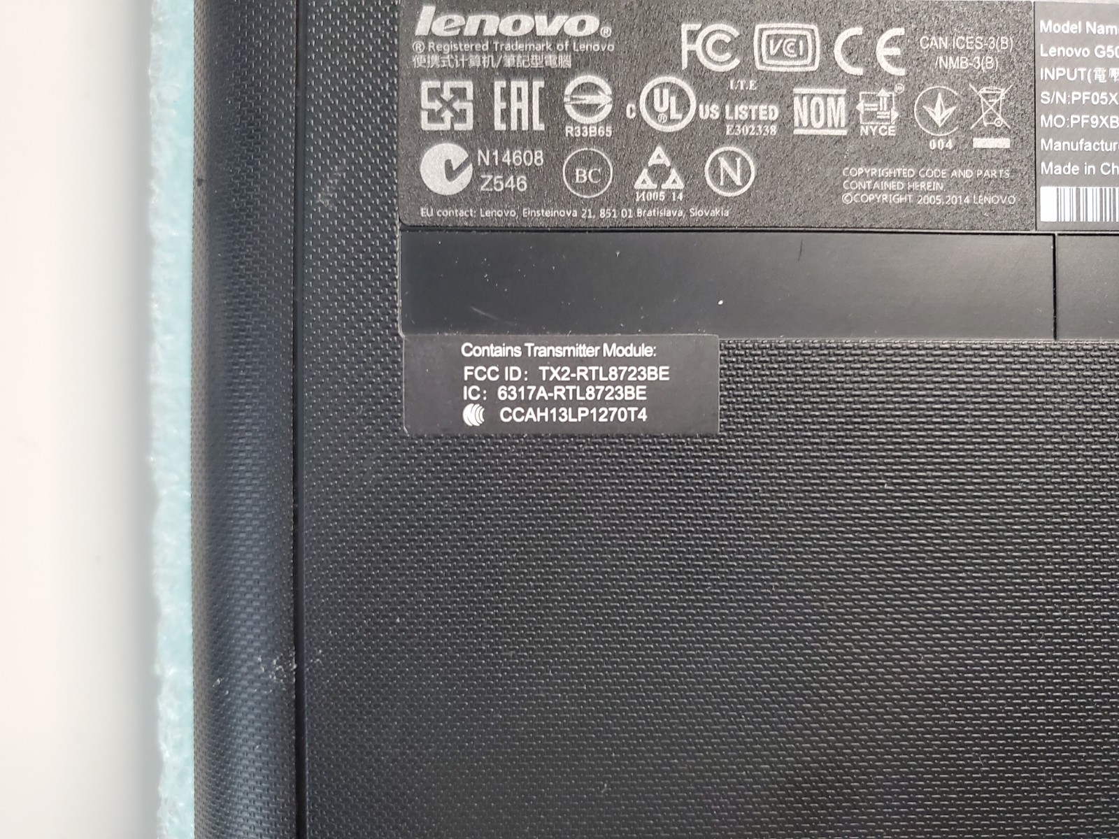 Lenovo G50-45 15.6″ AMD A8-6410@2.0GHz 4GB RAM NO HD/OS *BIOS/No battery* LP417