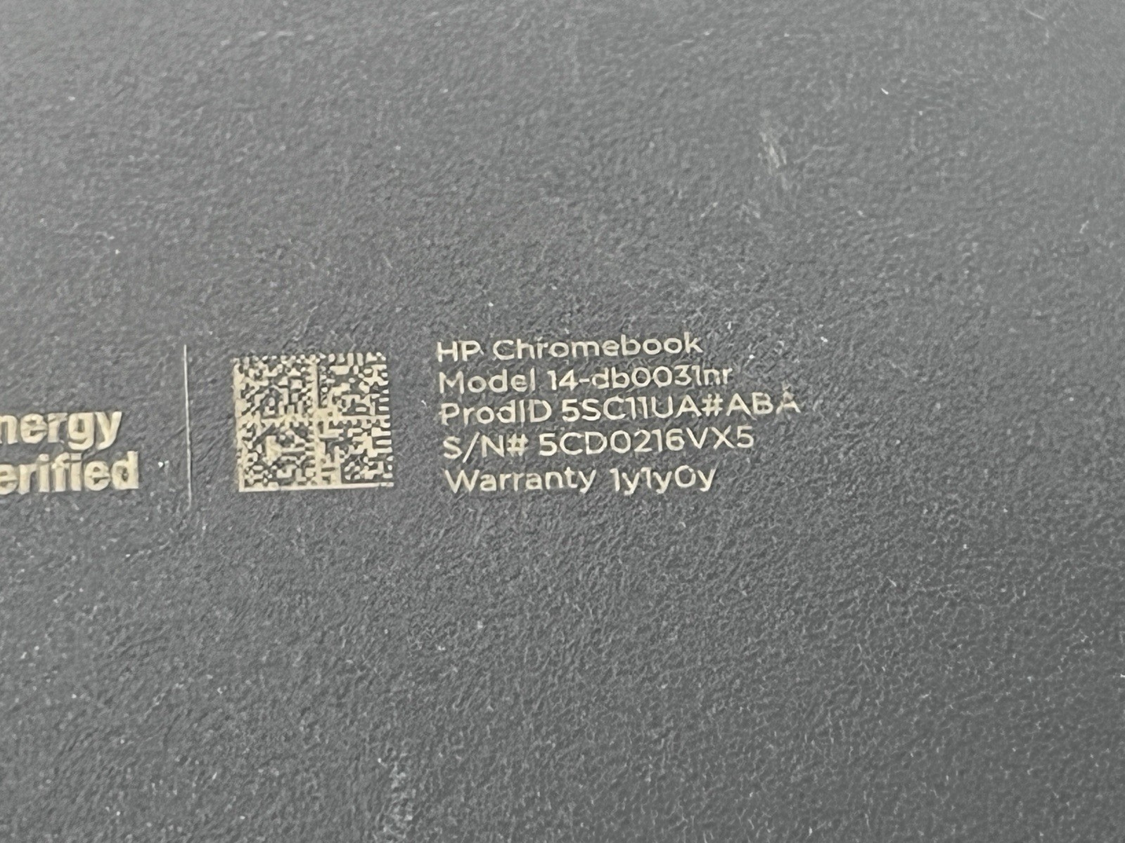 HP Chromebook 14-db0031nr ChromeOS Laptop | Used | Read Description