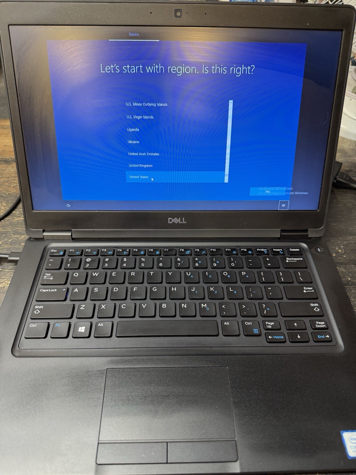 DELL LATITUDE 5490 Laptop Intel Core I5-8GB 64 Bit Windows 10 Enterprise