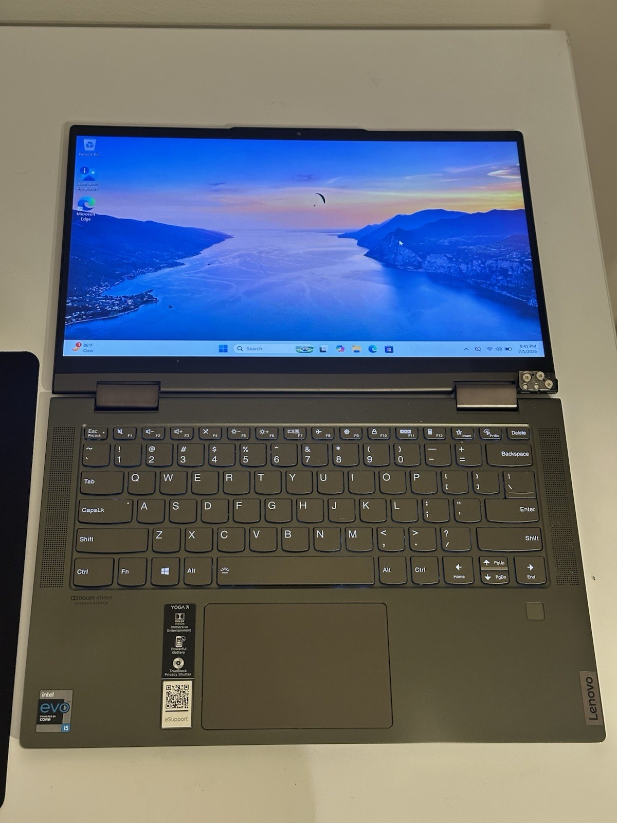 Lenovo Yoga 7 14ITL5 i5-1135G7 12GB RAM 512GB SSD 14” Touch – Hinge Issue