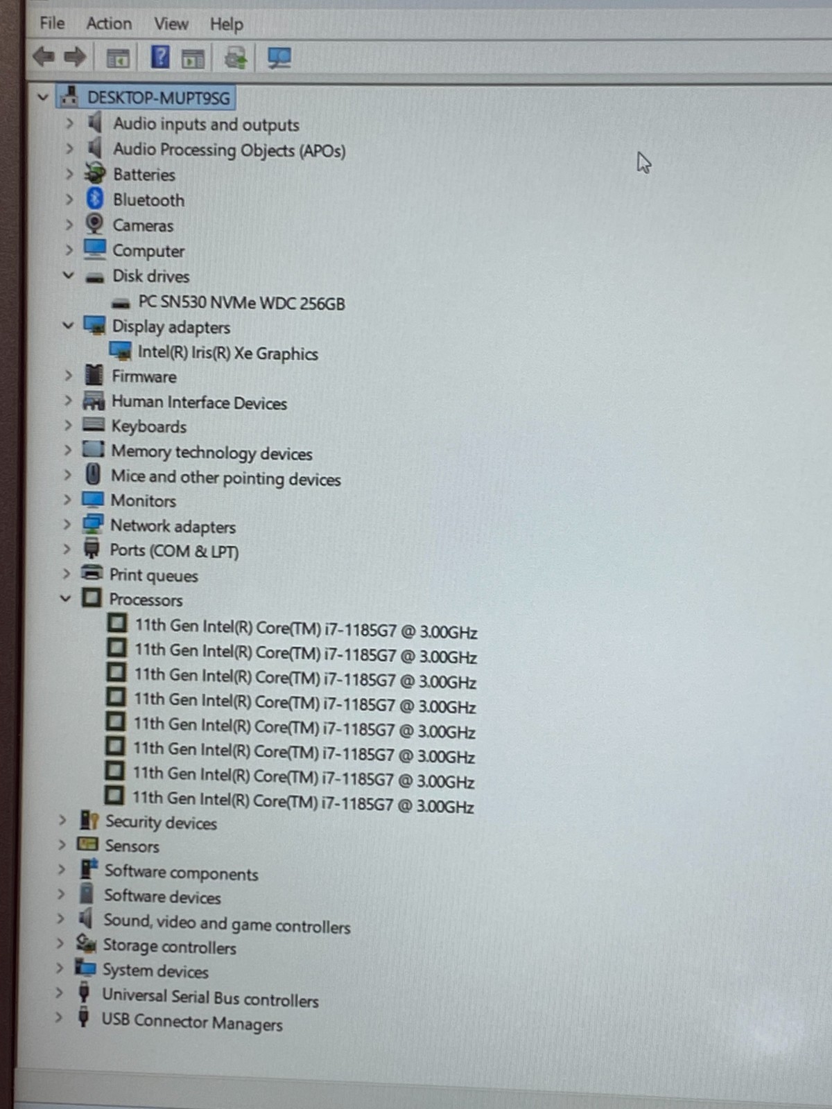 DELL LATITUDE 5520 15″ i7-1185G7 8GB RAM 256 GB SSD WINDOWS 11 BATTERY 80% NO AC