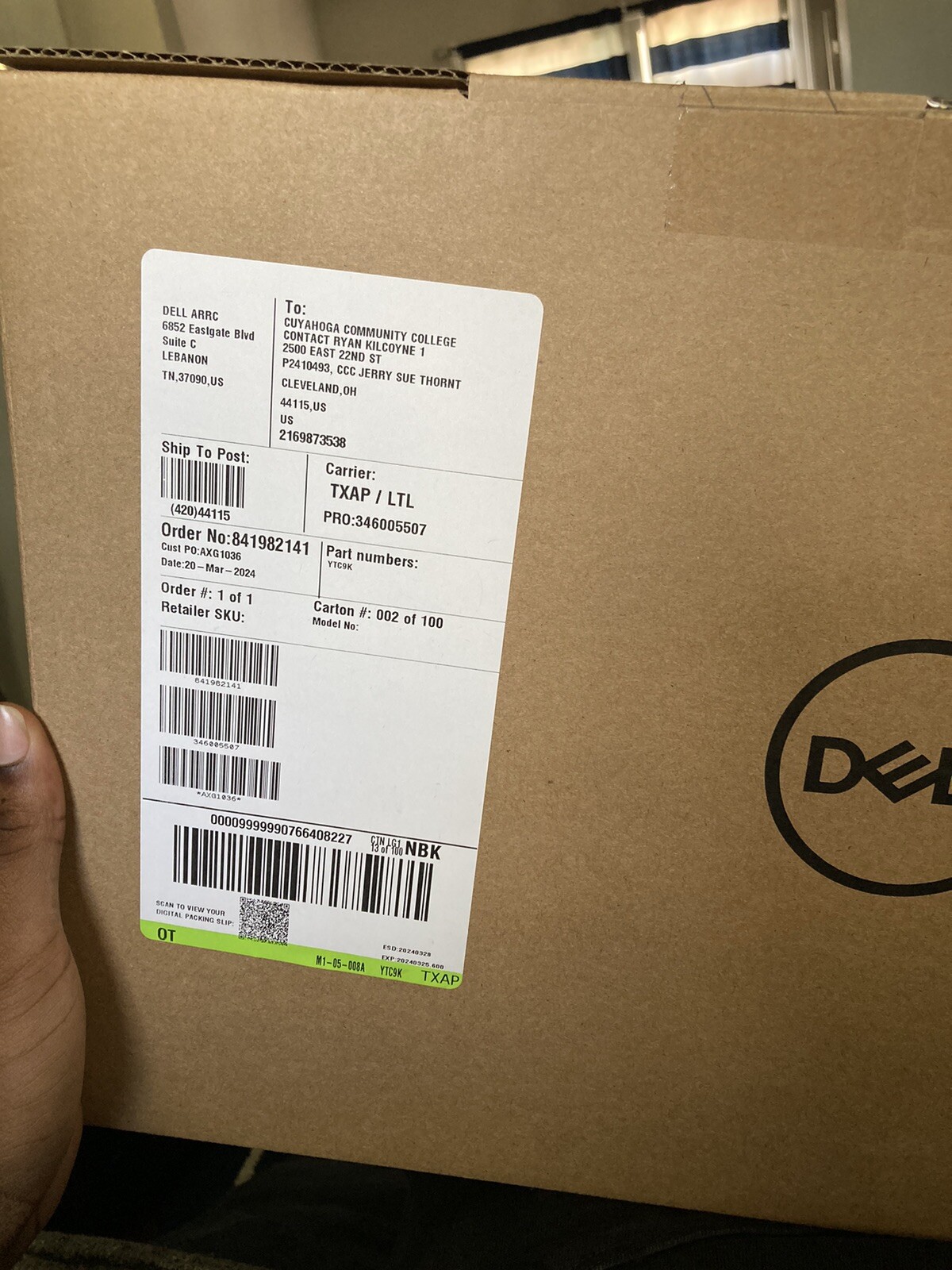 Dell Inspiron 15 3520 15.6″ (512GB SSD, Intel Core i3-1215U, 3.20GHz, 12GB DDR4)