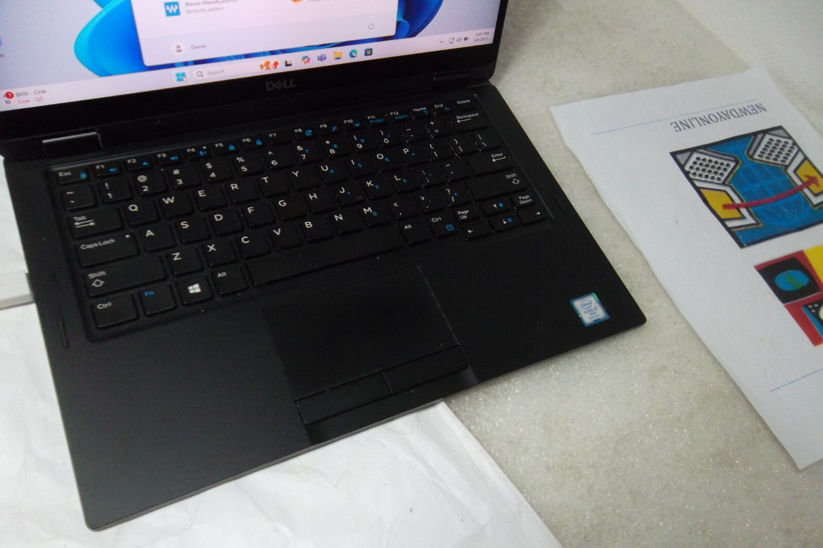 Dell Latitude 7390 2-in-1 Intel i7-8650U 8GB Wi-Fi BT 256GB Webcam 1080p Touch