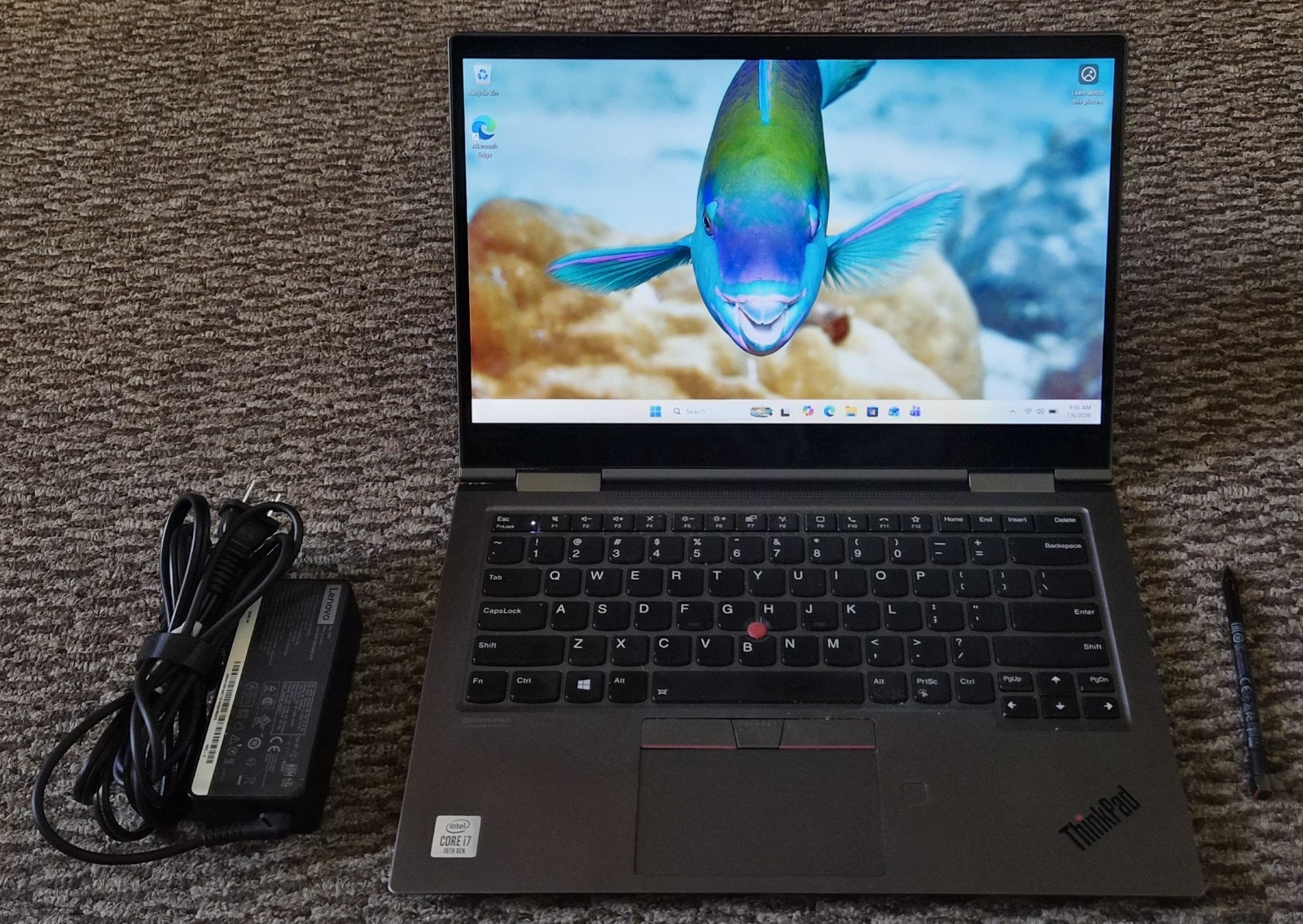 Lenovo ThinkPad X1 Yoga Gen 5, i7 16GB 1TB, 14″ Touch/Stylus 2-in-1, Windows 11