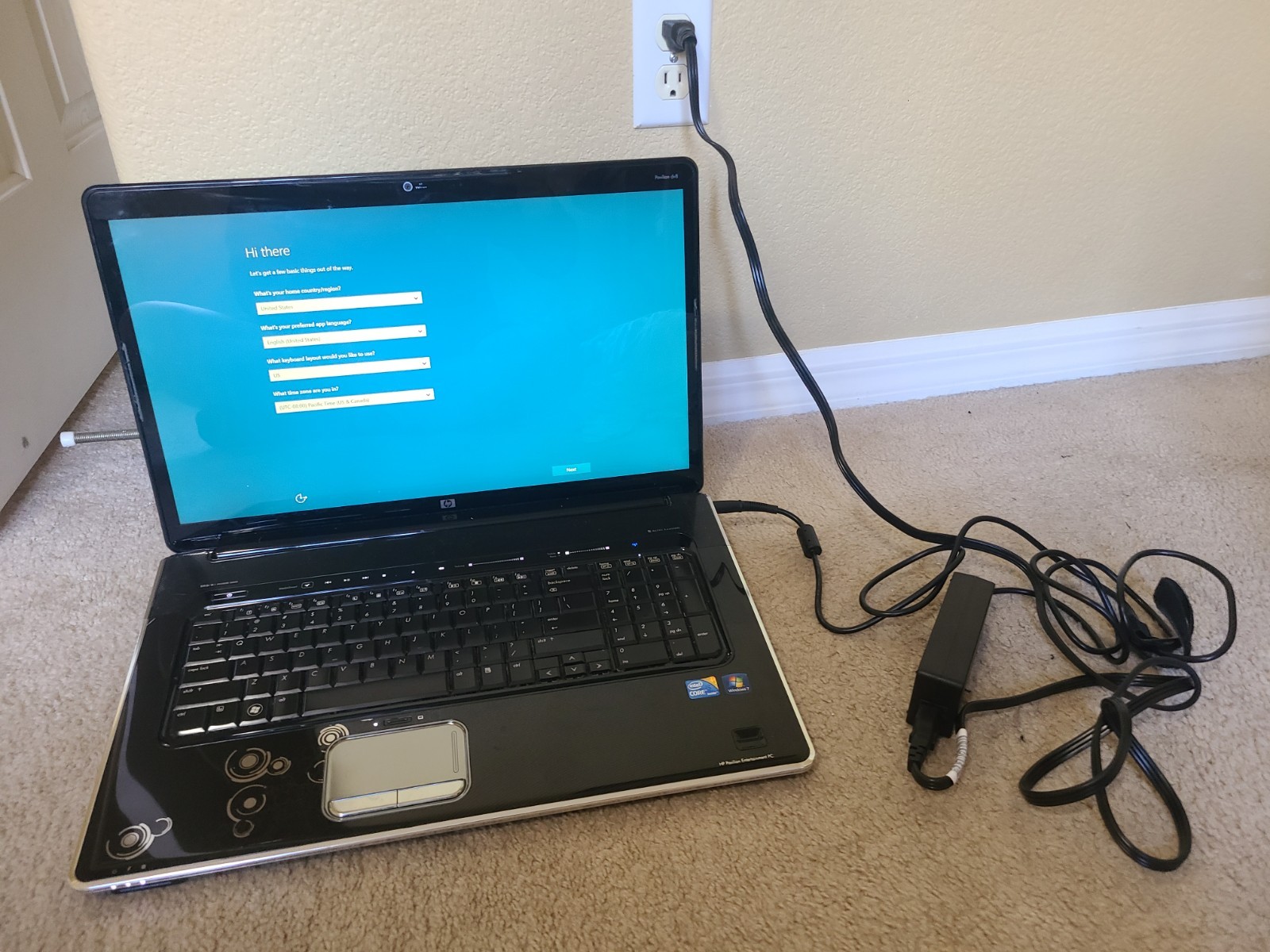 HP Pavilion dv8 Laptop, Intel i5, 8GB RAM, Nvidia GeForce Windows 10 Tested