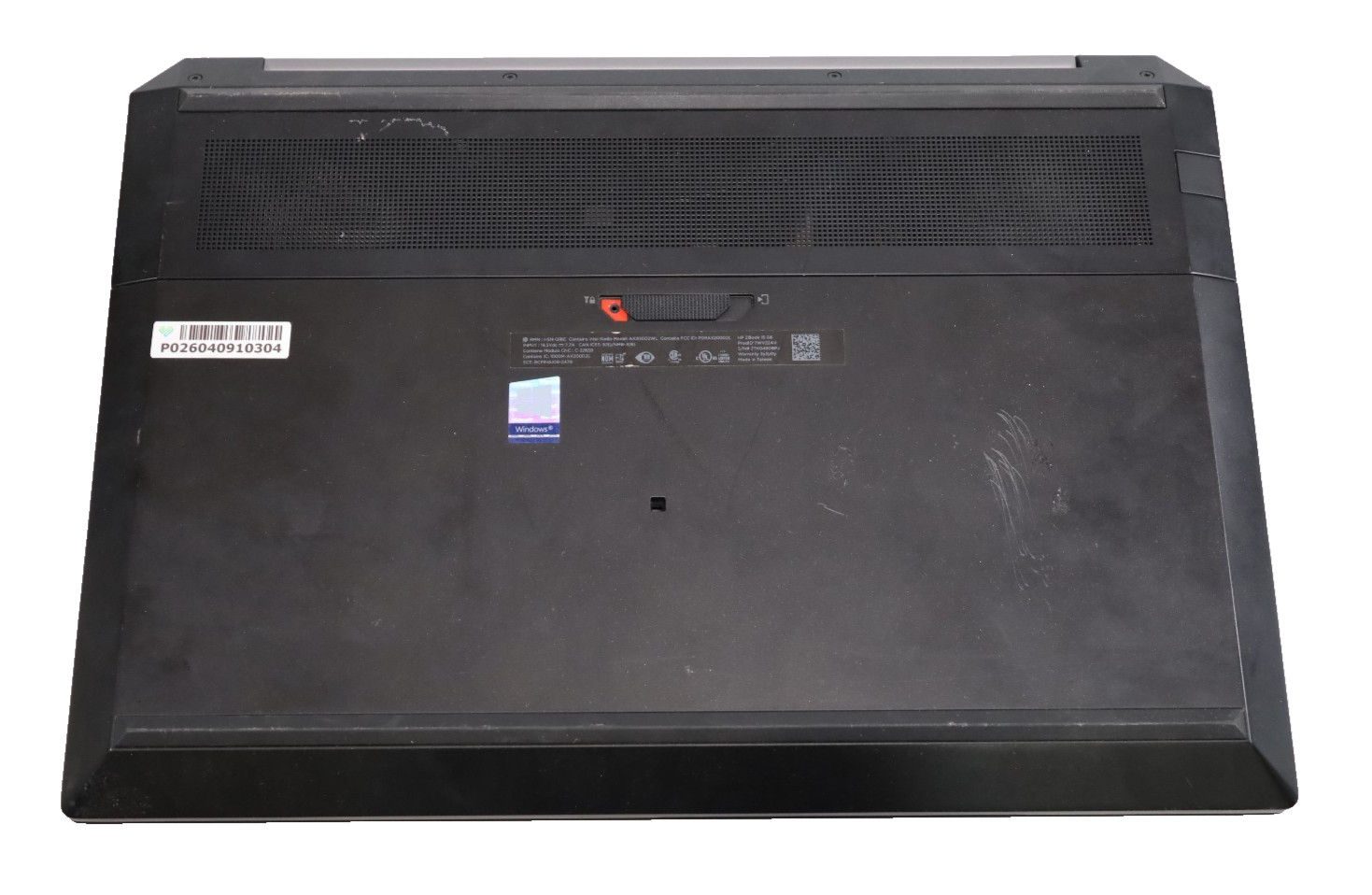 HP ZBook 15 G6 15.6″ Intel i5-9400H 8GB DDR4 Quadro RTX 3000 No HDD Parts Repair