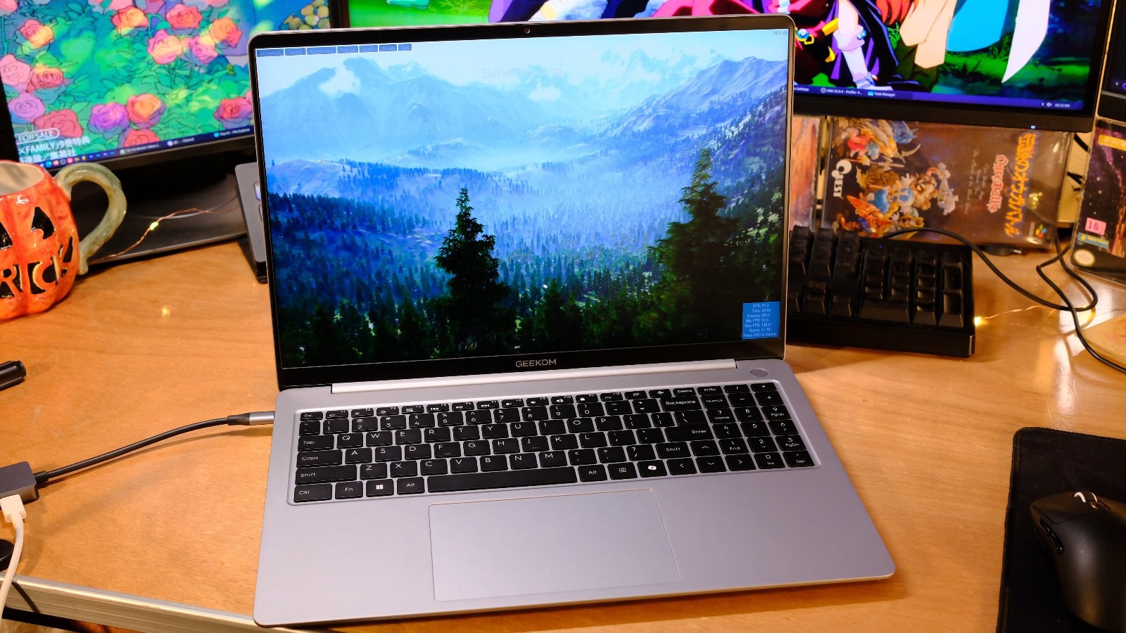 GEEKOM GeekBook X16 Pro 16″ Laptop Intel Ultra 9 185H 32GB RAM 2TB M.2 Win 11