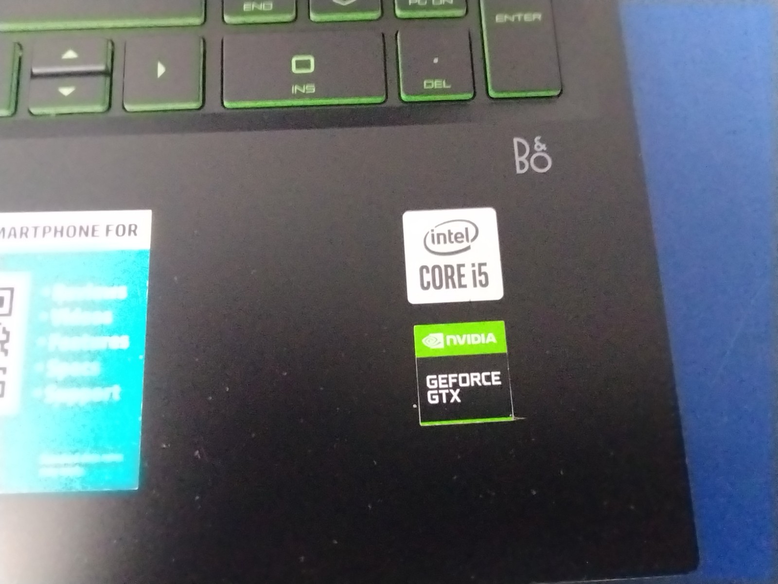 HP Pavilion Gaming Laptop 16, i5-10300H, 2.50 GHz, 16 GB, 2 x 512GB M.2 & SSD