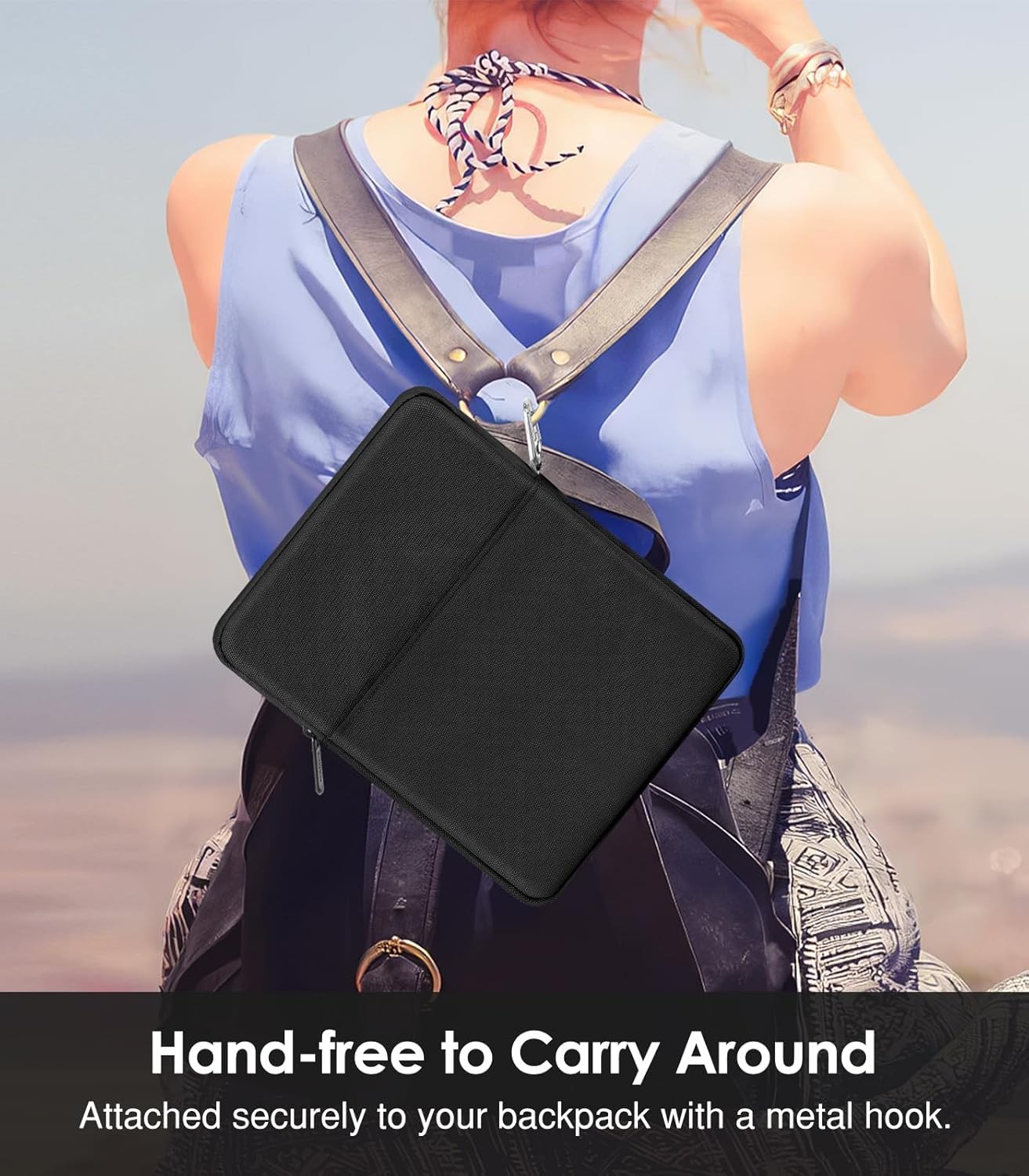 9-11 Inch Tablet Sleeve Bag Carrying Case Fits New 11-inch iPad Pro M4/iPad Air