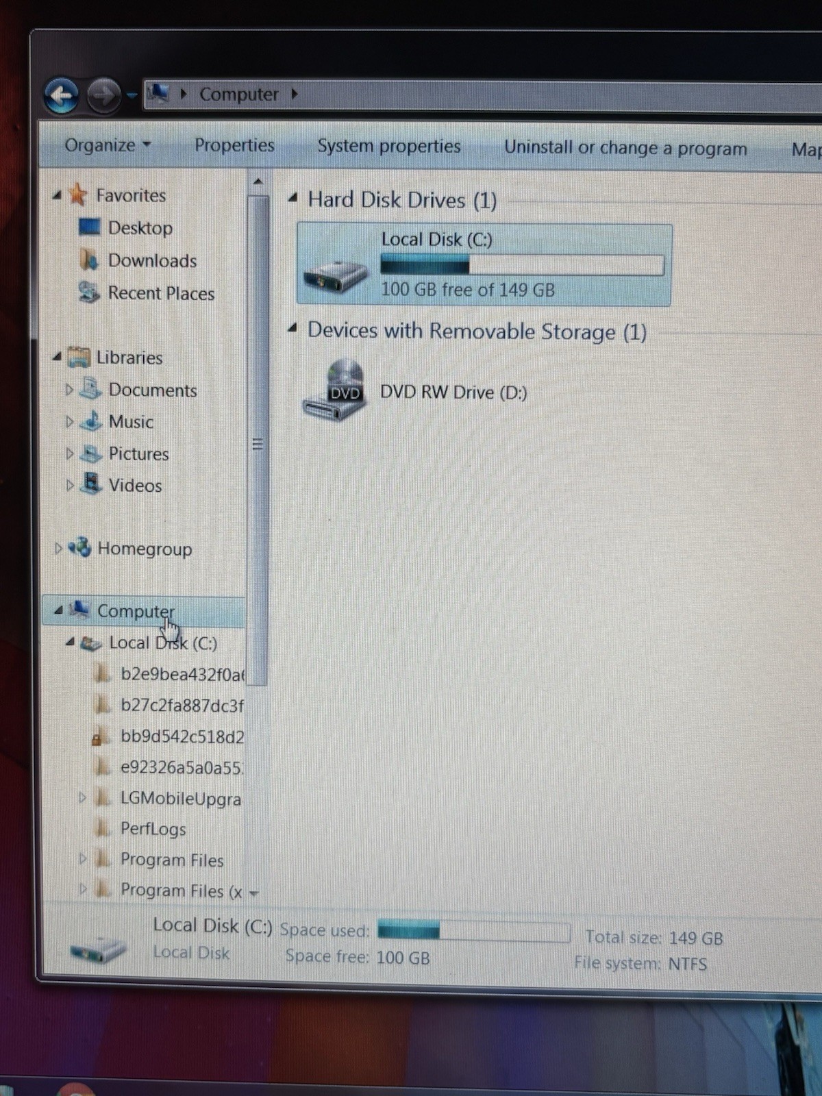 Vintage HP Compaq 8510p Intel Core 2 Duo 2 GHz 2Gb RAM 150 GB HDD Windows 7 Pro