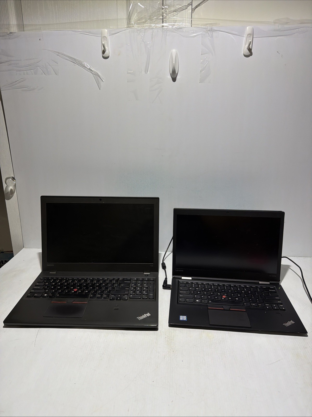 Lot of Two Lenovo Thinkpad T560/X1 Carbon i7 4gb Ram No Drives Parts / Repair
