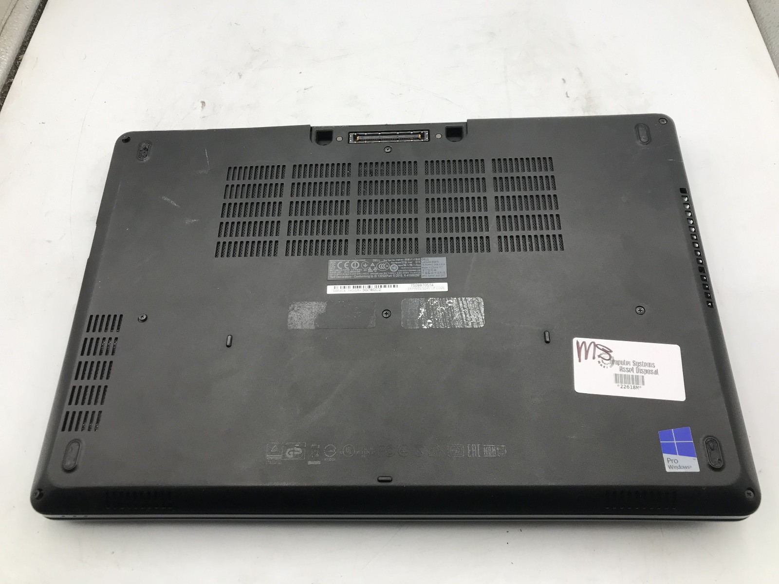 DELL LATITUDE E5570 – BOOTS TO BIOS – INTEL I3 6100U – NO RAM – READ DESCRIP -BB