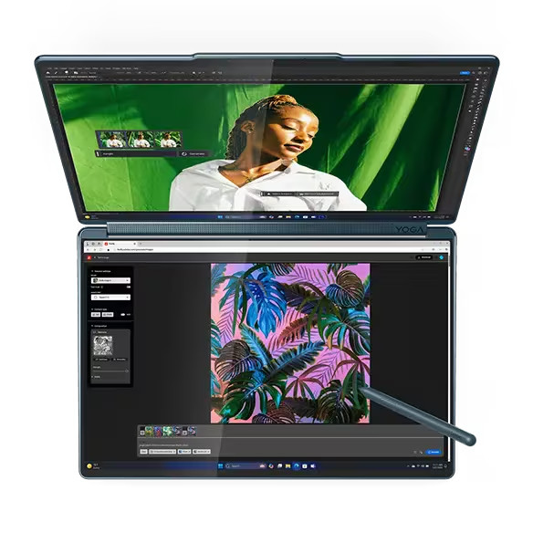 NEW 2025 Lenovo Yoga Book 9i 2-in-1 14″ DUAL OLED Touch Ultra 7 255H 32GB 512GB