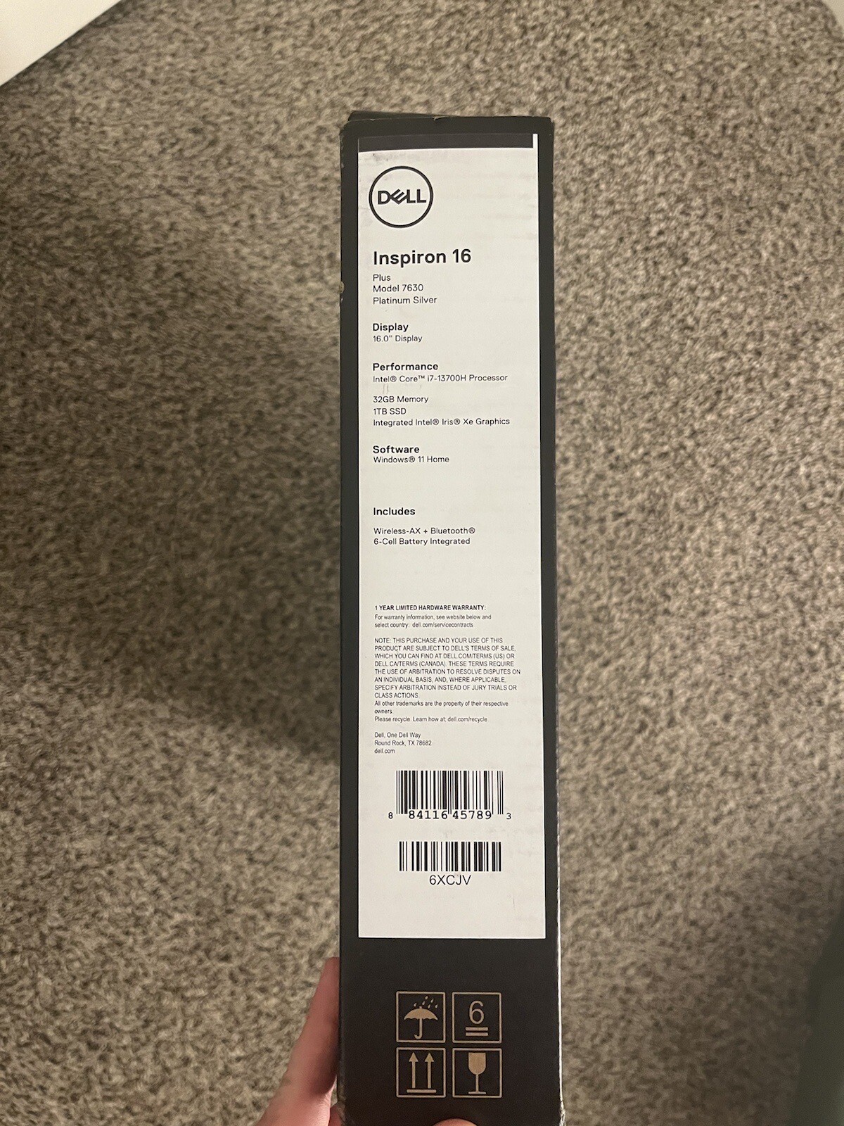 Dell Inspiron 16 Plus 7630 16″ (1TB SSD, Intel Core i7 13th Gen., 5.00 GHz,…