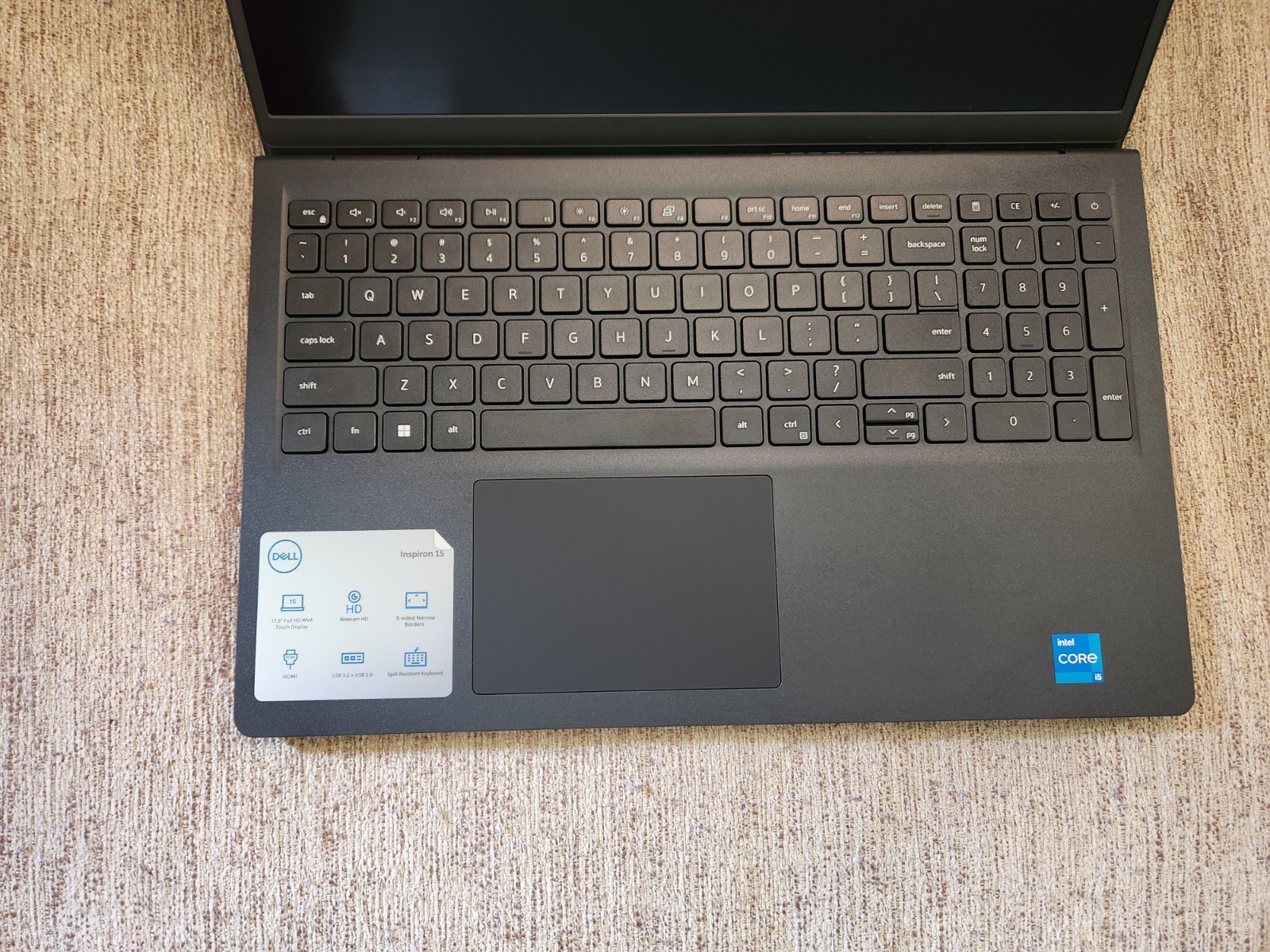 Dell Inspiron 15.6″ Touch Screen Laptop Intel Core i5 with 8GB Memory 512GB SSD