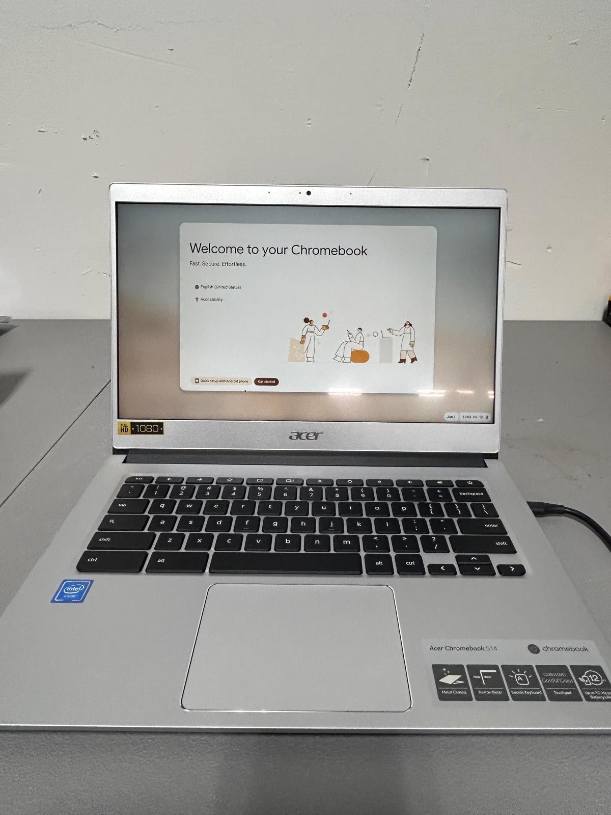 Acer CB514 – 14in SEE PICTURE FOR ITEAM DETAILS nt