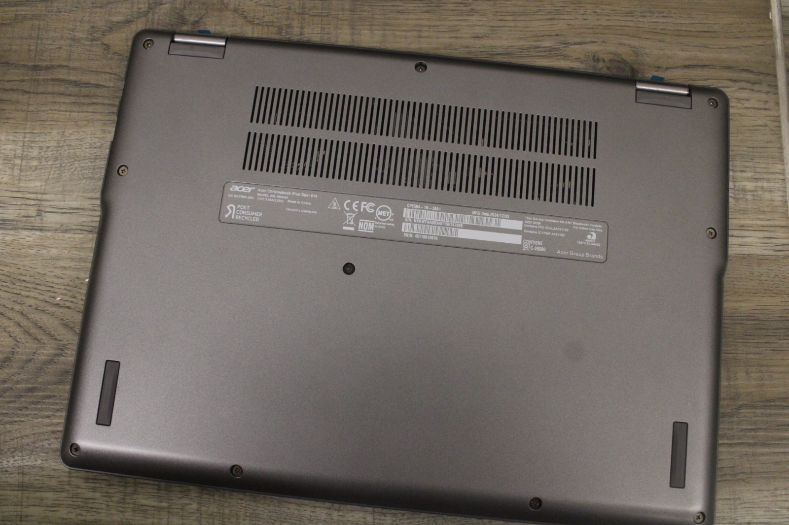 Acer Chromebook Plus Spin 514 14″ Laptop Core 3 100U 8GB RAM 512GB