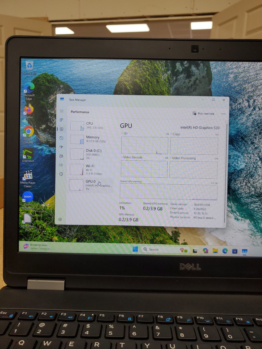 Dell Latitude E5570 15.6″ (500g SSD, Intel Core i5 6th Gen., 8GB) 042026-4