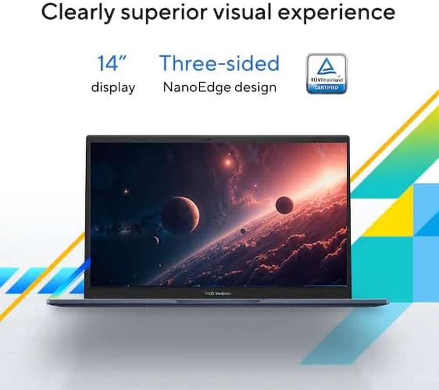 ASUS Vivobook 14″ FHD Business Laptop Computer, Windows 11 Pro Laptop 16GB RAM 5