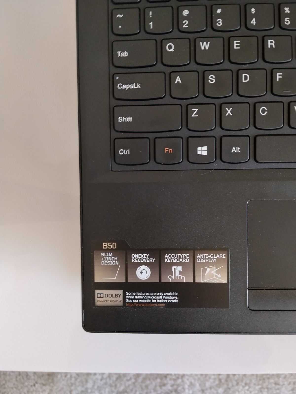 Lenovo B50-45 15.6″ AMD A8 16GB RAM 256GB SSD – Ready to be used of the Box