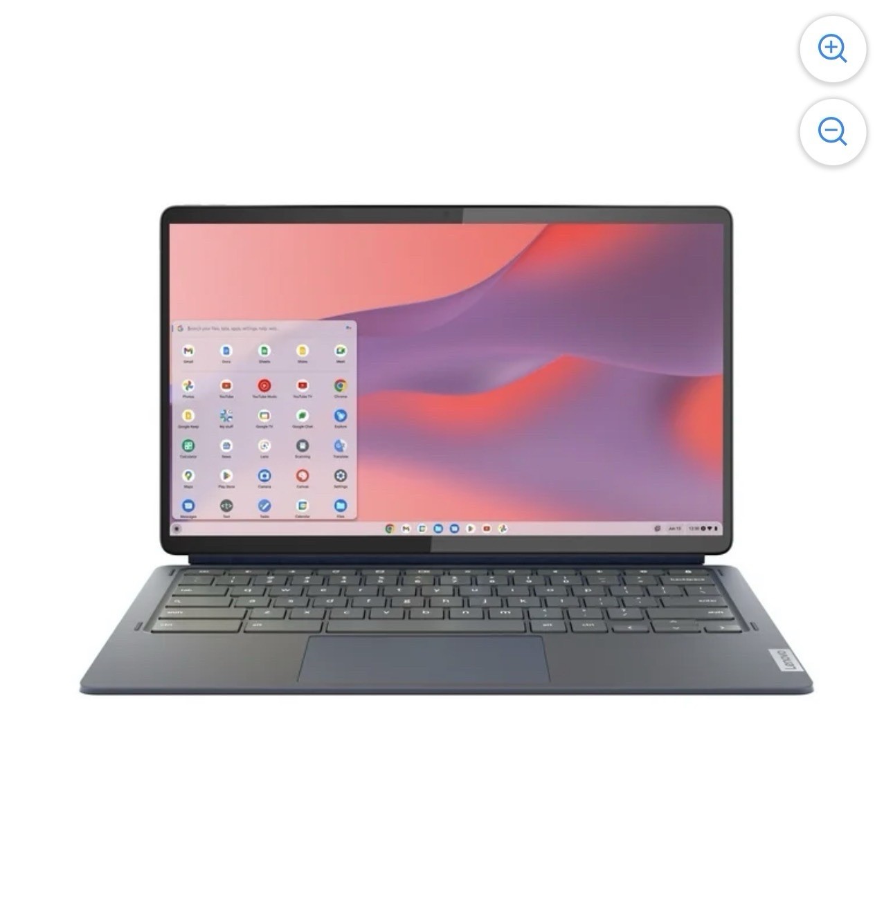 Lenovo Ideapad Duet 5 Chromebook Laptop, 13.3″ FHD OLED Touchscreen, 82QS0001US