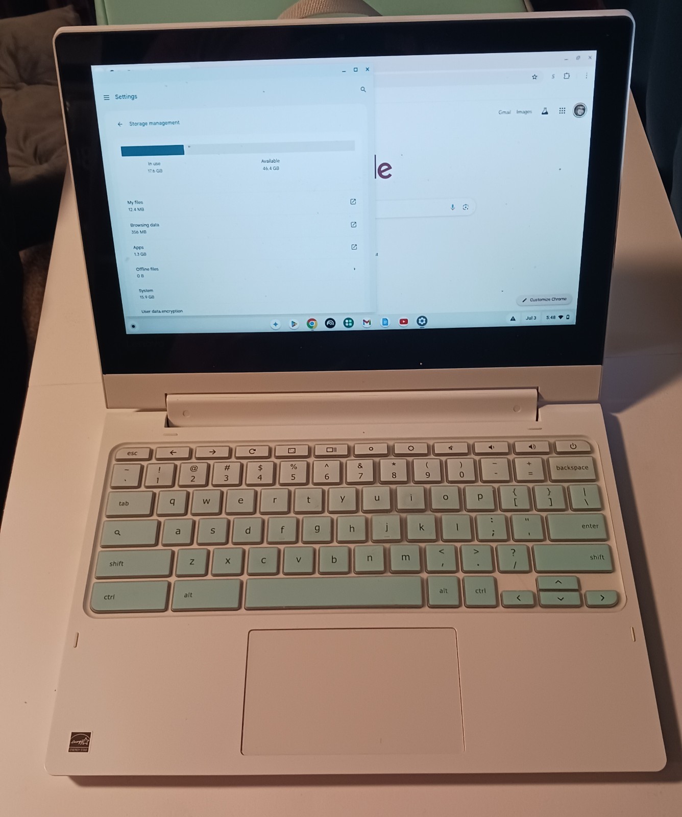 Lenovo Chromebook C330 11.6″ 64GB 4GB RAM MediaTek 2-in-1 Notebook USED
